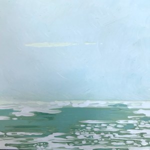 SOLD Breath 10 by 10 acrylic.